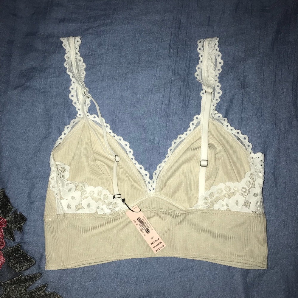 VS ribbed sleep bralette BNWT - Picture 8 of 8
